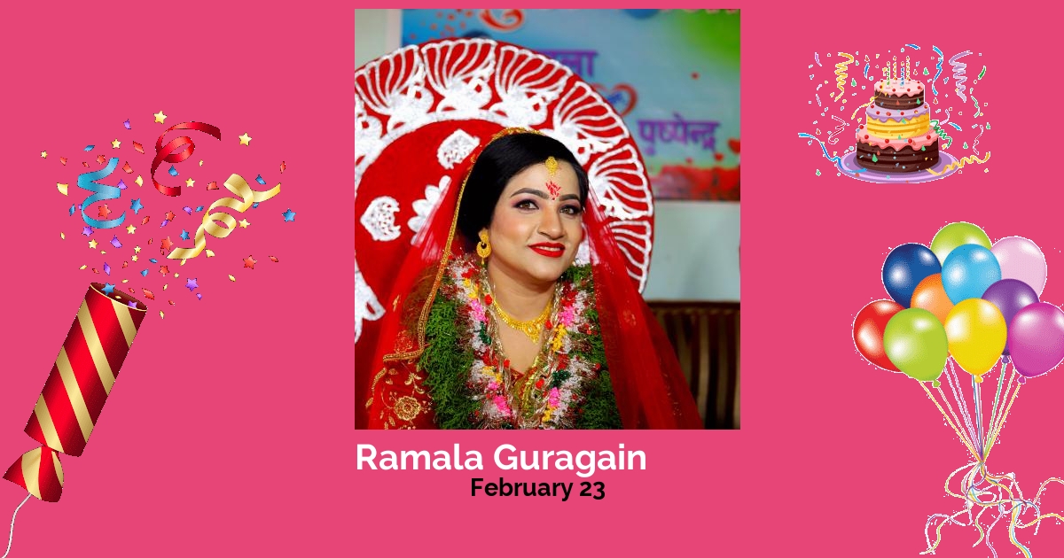 Ramala Guragain Birthday Image